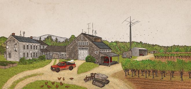 Solarpunk Farm